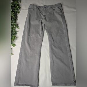 DL1961 Avery Modern Straight Grey Jeans Pants Size 38x30